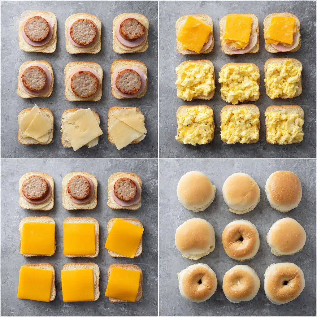 Freezer Breakfast Sandwiches Recipe - Recipe Image