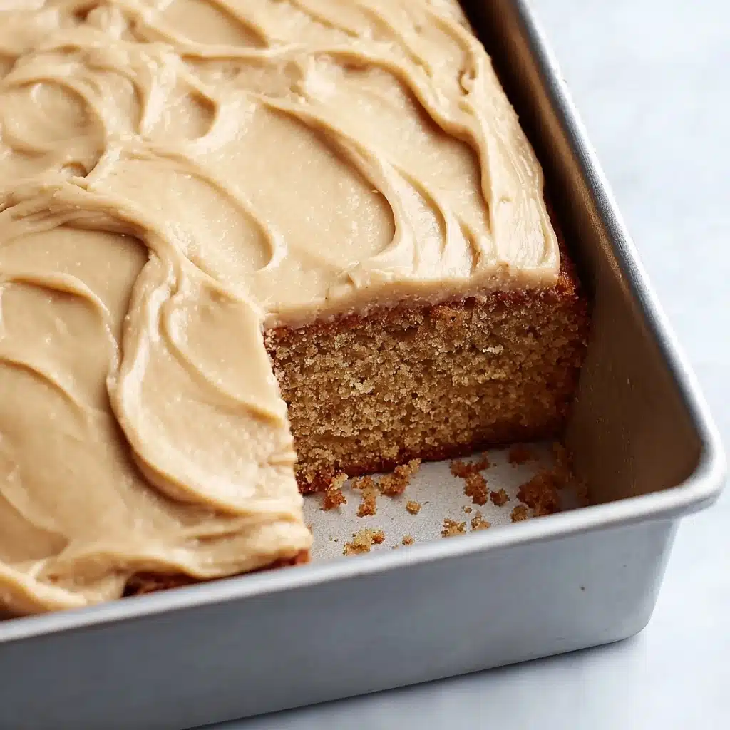 Sweet Glazed Zucchini Cake with Brown Sugar Icing Recipe - Recipe Image