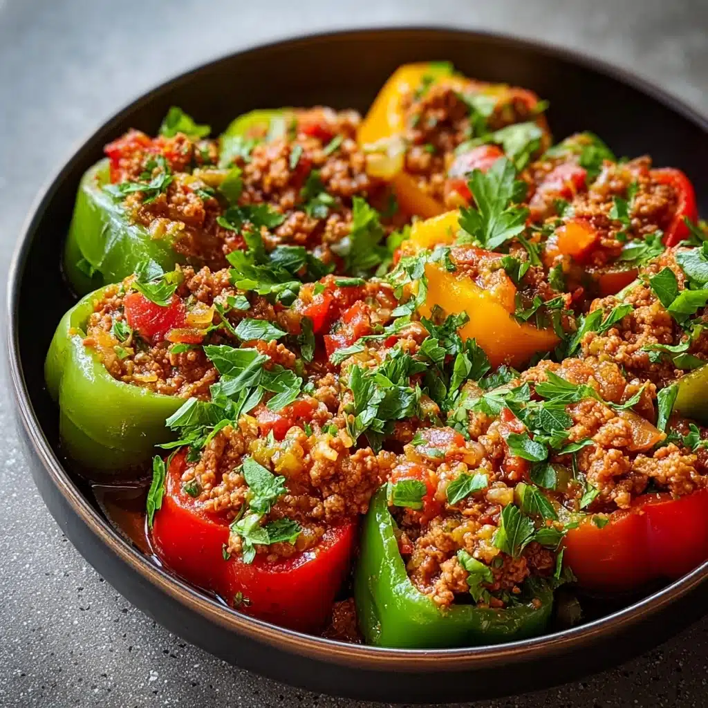 Ground Turkey and Peppers Stir-Fry Recipe - Recipe Image