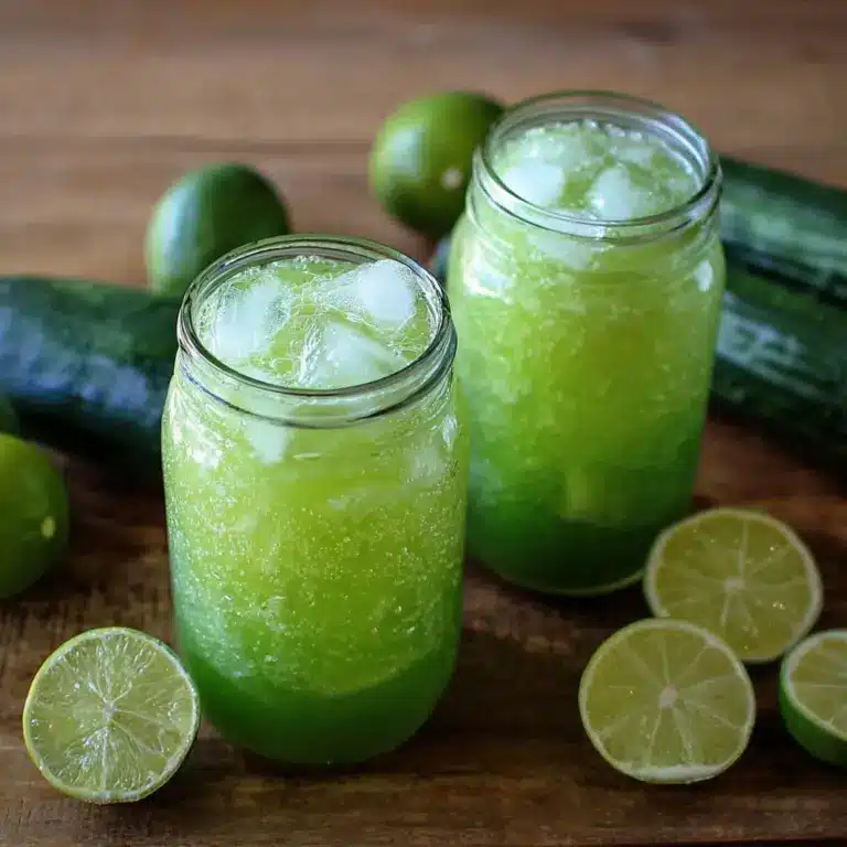 Cucumber-Lime Agua Fresca with Coconut Water Recipe