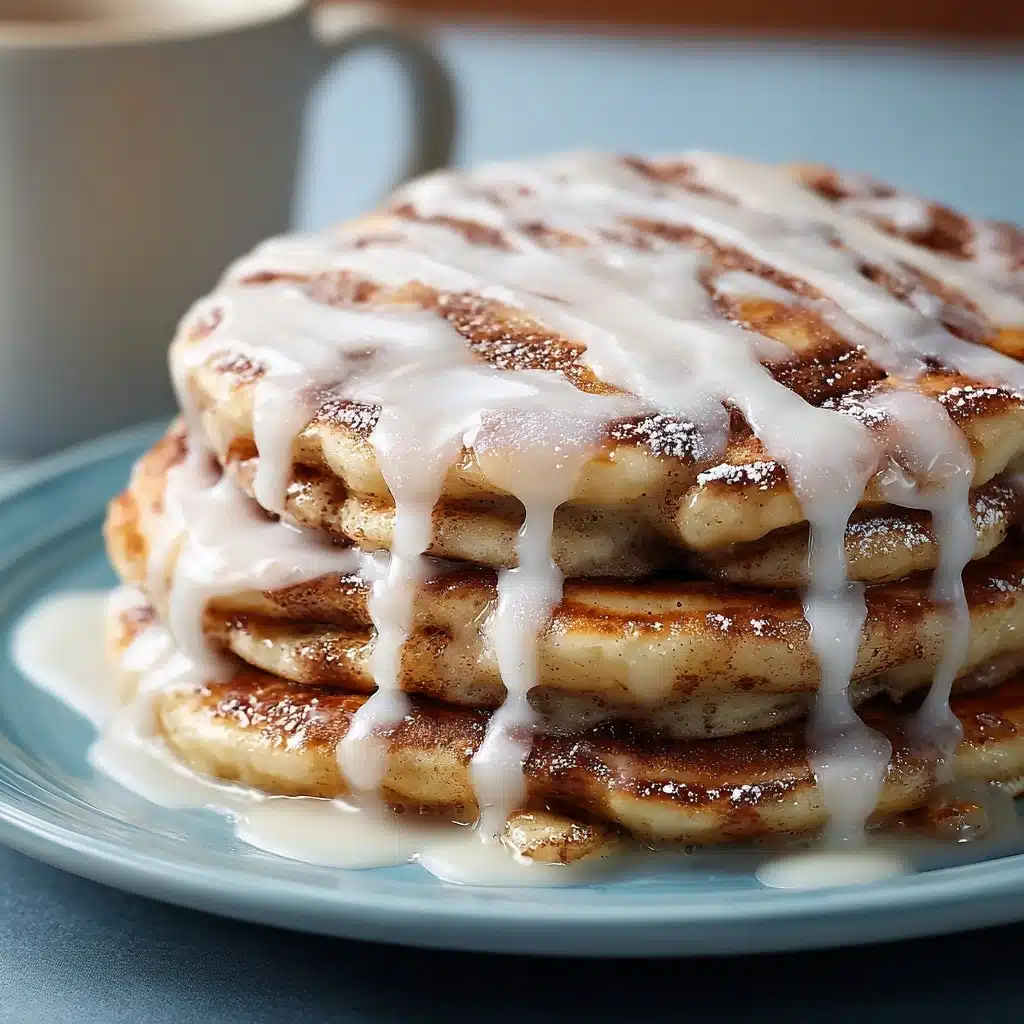 Delicious Cinnamon Roll Pancakes: A Breakfast Marvel Recipe - Recipe Image
