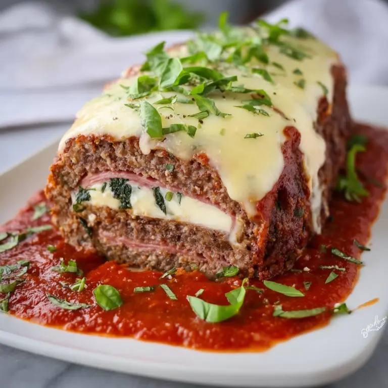 Ultimate Italian Meatloaf recipe