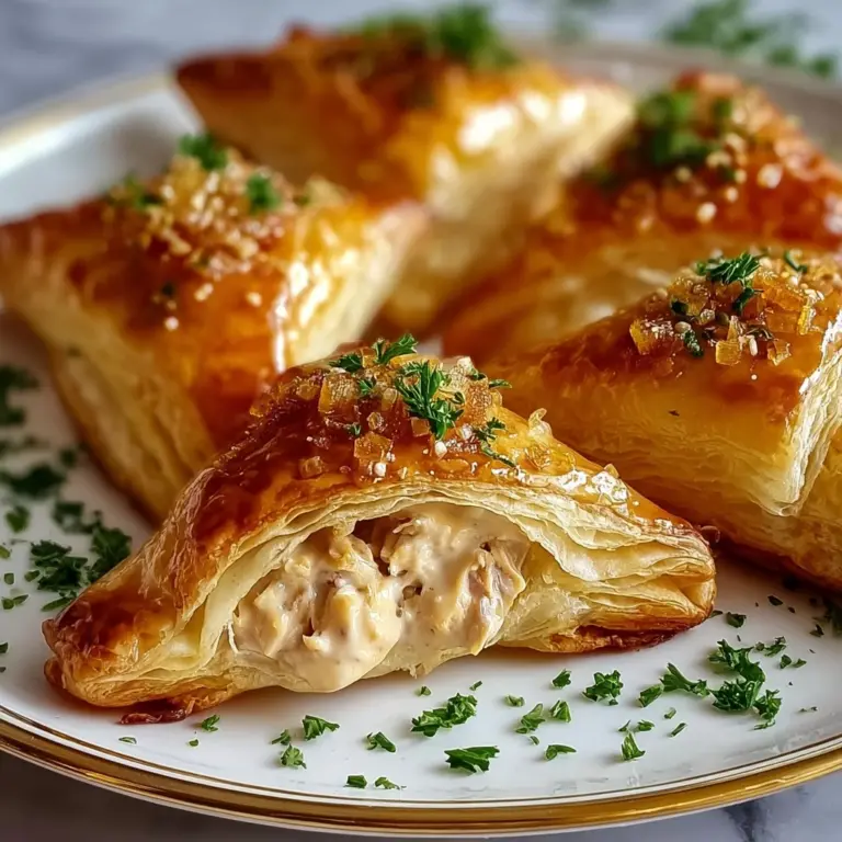 Chicken alredo Stuffed Crescent Recipe