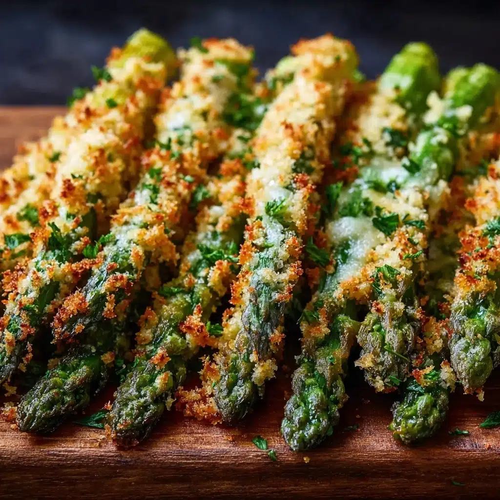 Crispy Asparagus Asiago Spears Recipe - Recipe Image