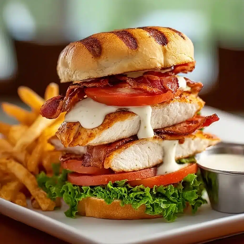Chick-fil-A Grilled Chicken Club Sandwich Recipe - Recipe Image
