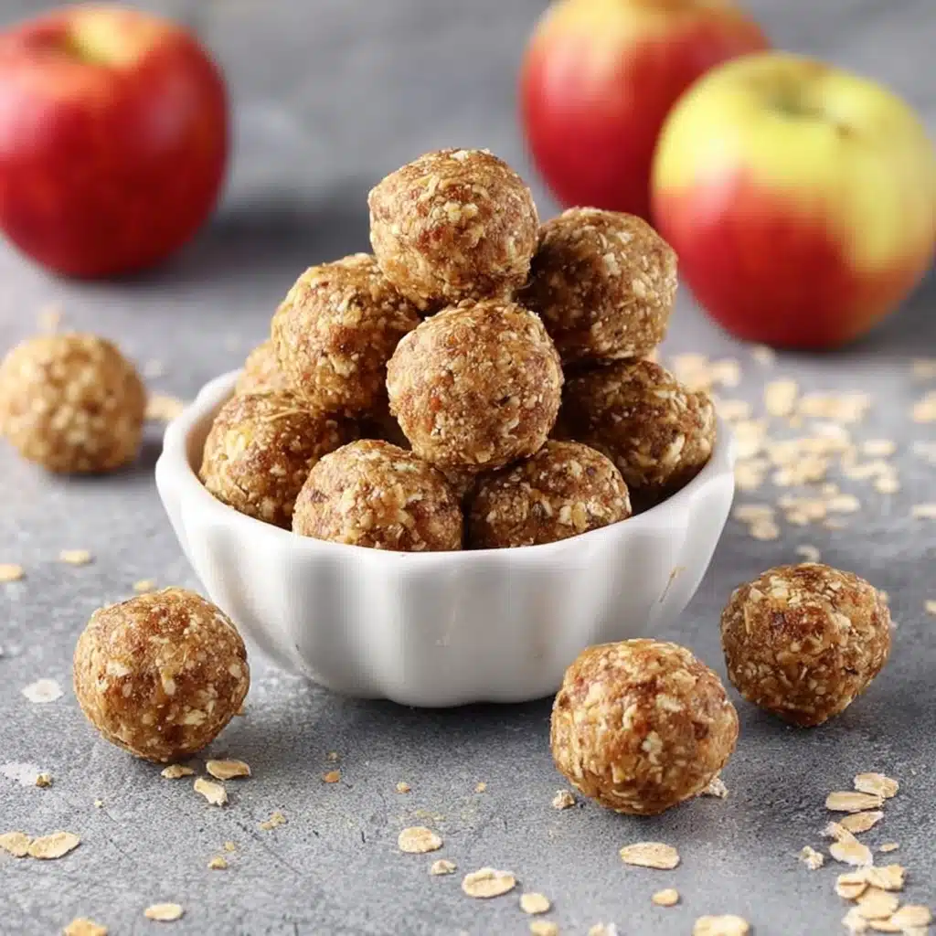 Apple Crisp Energy Bites Recipe - Recipe Image