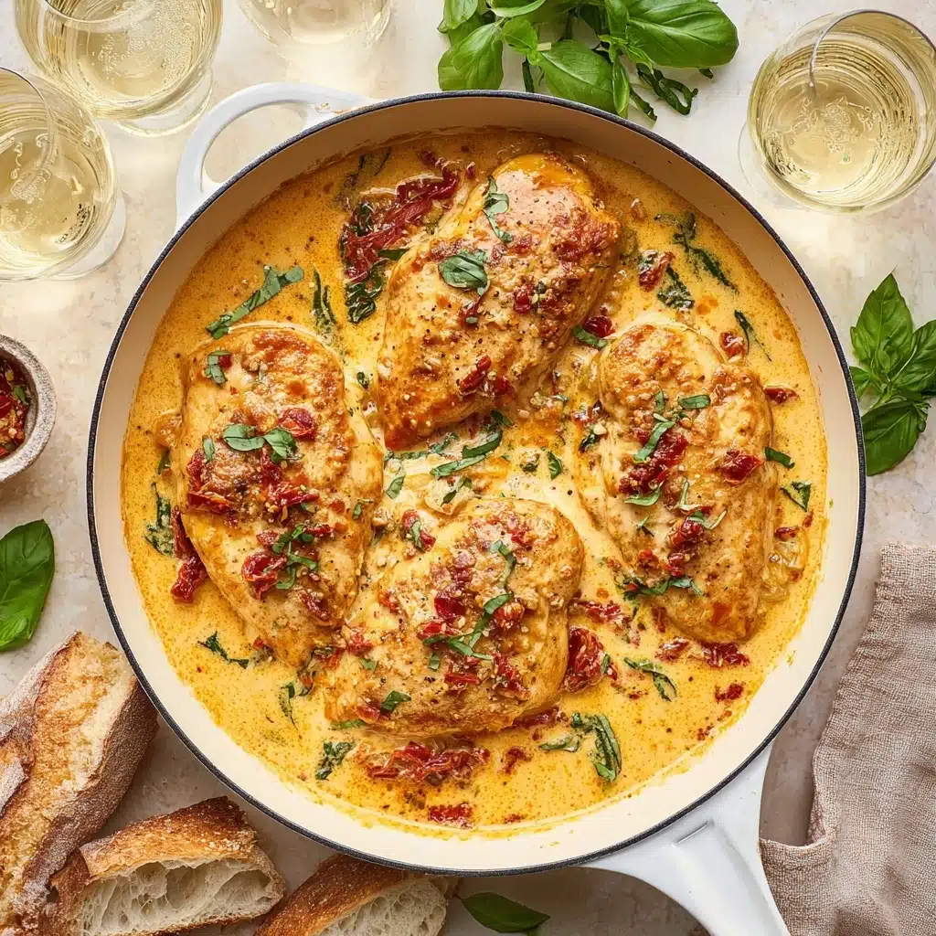 icken in a Sun-Dried Tomato Cream Sauce) Recipe - Recipe Image