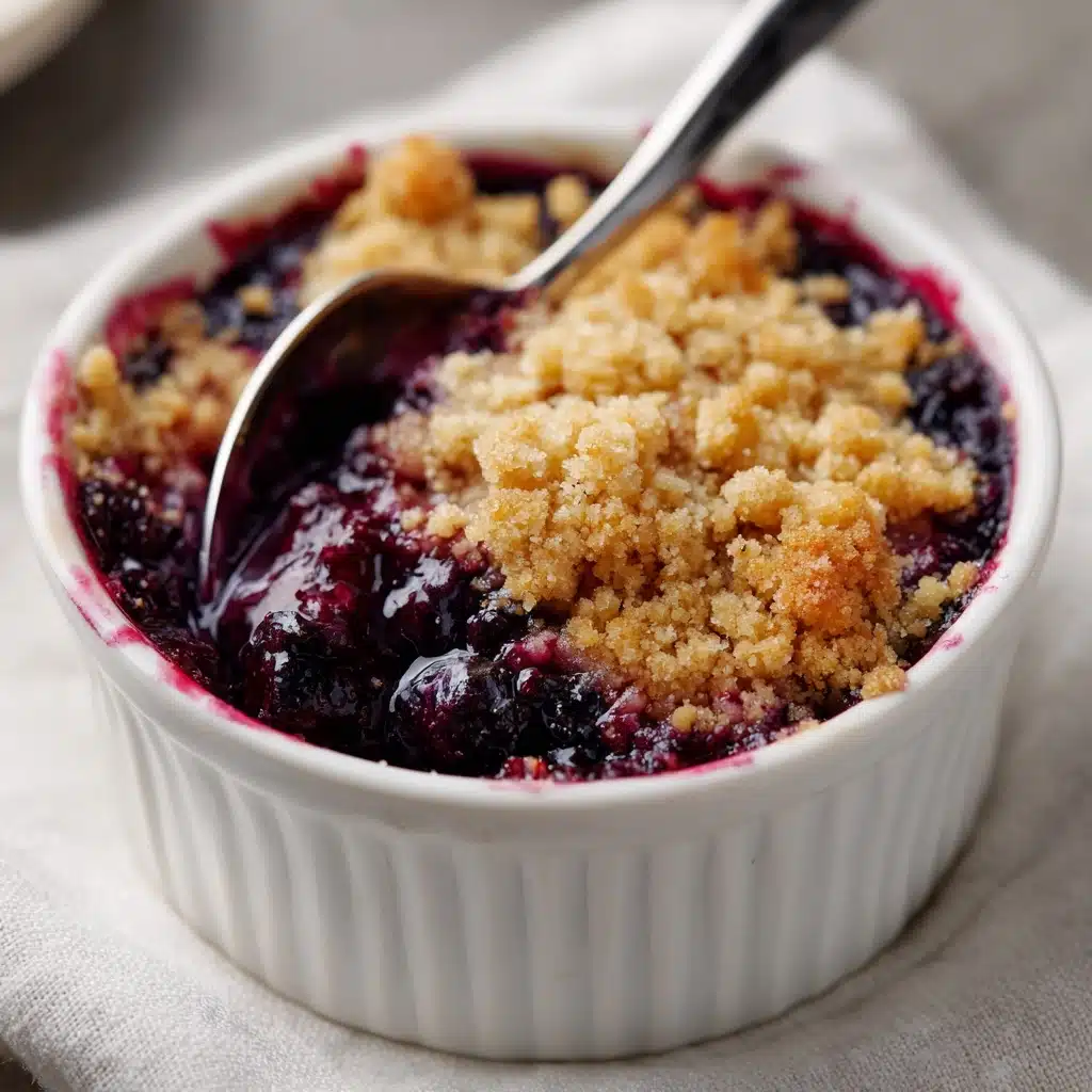 Low Carb Blueberry Dump Cake Recipe - Recipe Image