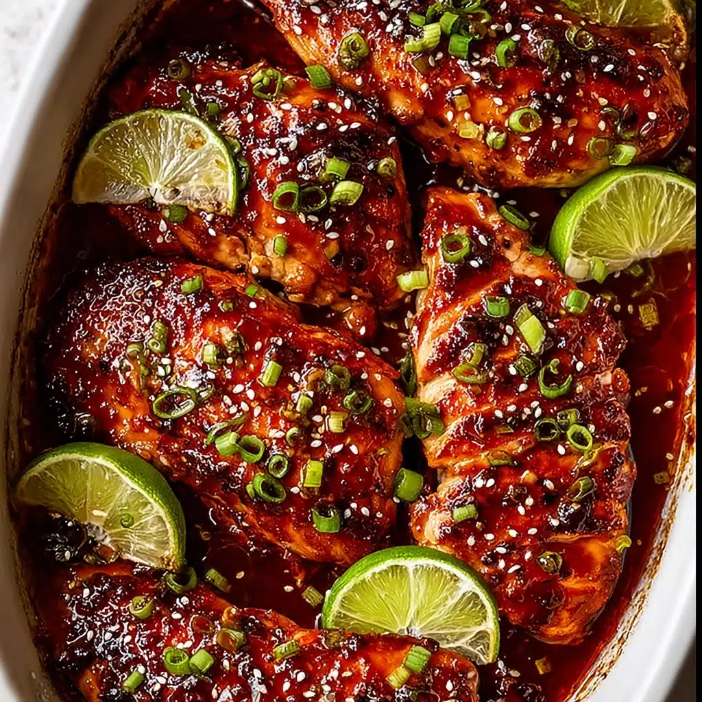 Honey Sriracha Chicken Recipe