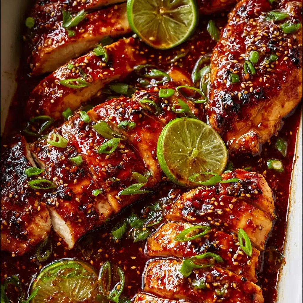 Honey Sriracha Chicken Recipe - Recipe Image