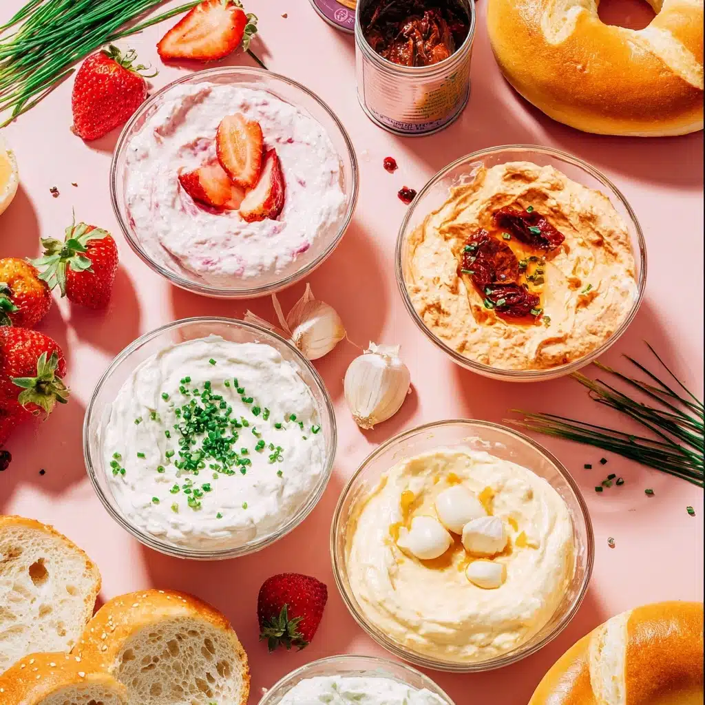 How To Make Flavored Cream Cheese Recipe - Recipe Image