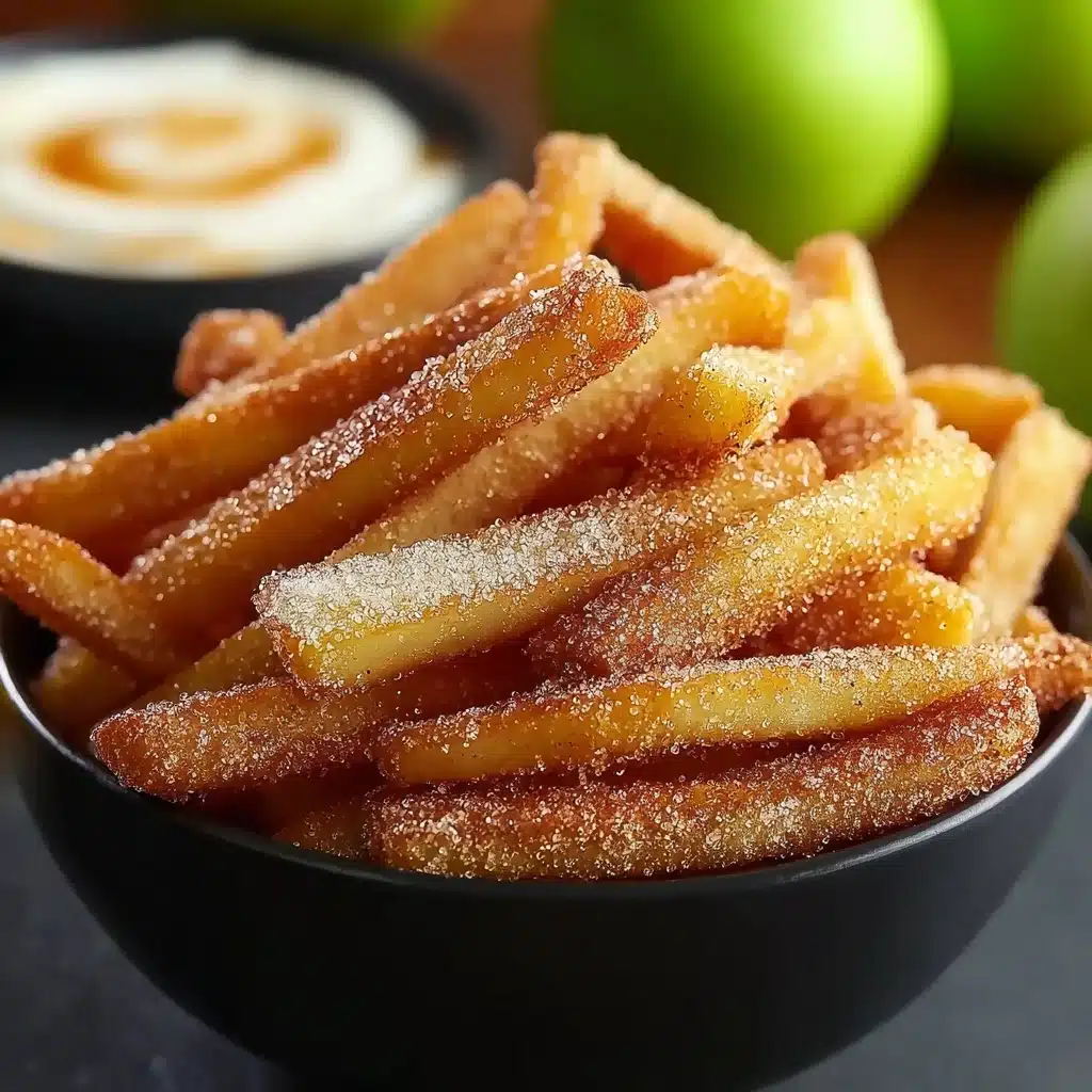 Crispy Air Fryer Apple Fries Recipe - Recipe Image