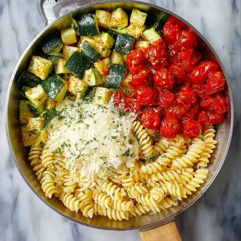 Best Weeknight Tomato Zucchini Pasta Recipe