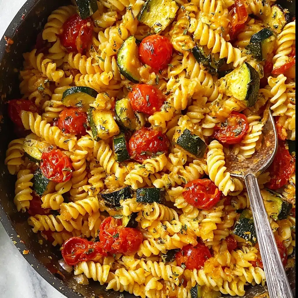 Best Weeknight Tomato Zucchini Pasta Recipe - Recipe Image