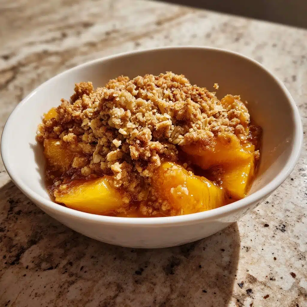 Amazing Peach Crisp with Fresh Peaches: 1 Secret Revealed Recipe - Recipe Image