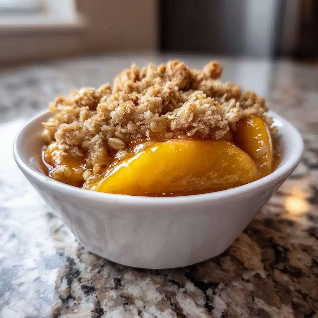 Amazing Peach Crisp with Fresh Peaches: 1 Secret Revealed Recipe - Recipe Image