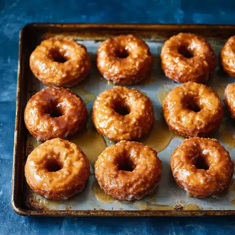 Baked Pumpkin Donuts with Maple Glaze Recipe