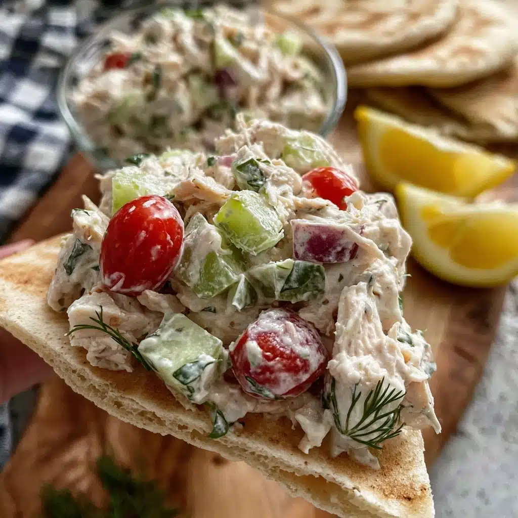 Greek Chicken Salad Recipe - Recipe Image