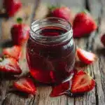 Homemade Strawberry Coffee Syrup Recipe