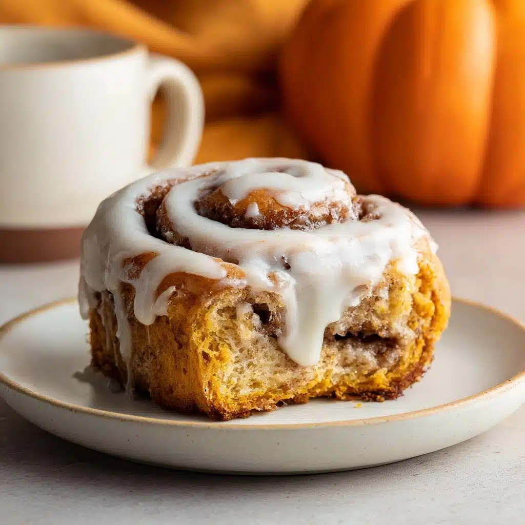 Pumpkin Cinnamon Rolls Recipe - Recipe Image