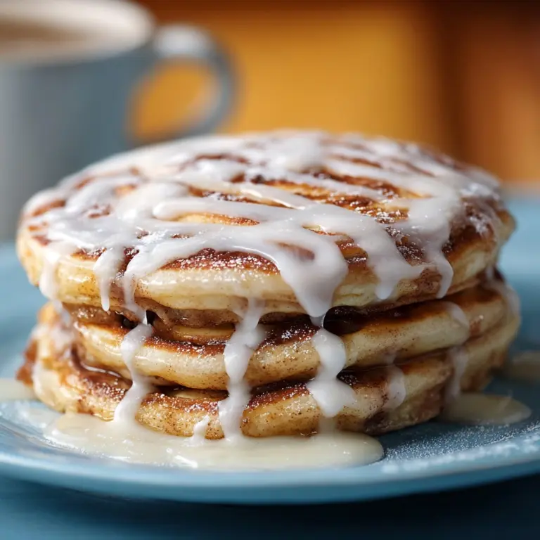 Delicious Cinnamon Roll Pancakes: A Breakfast Marvel Recipe
