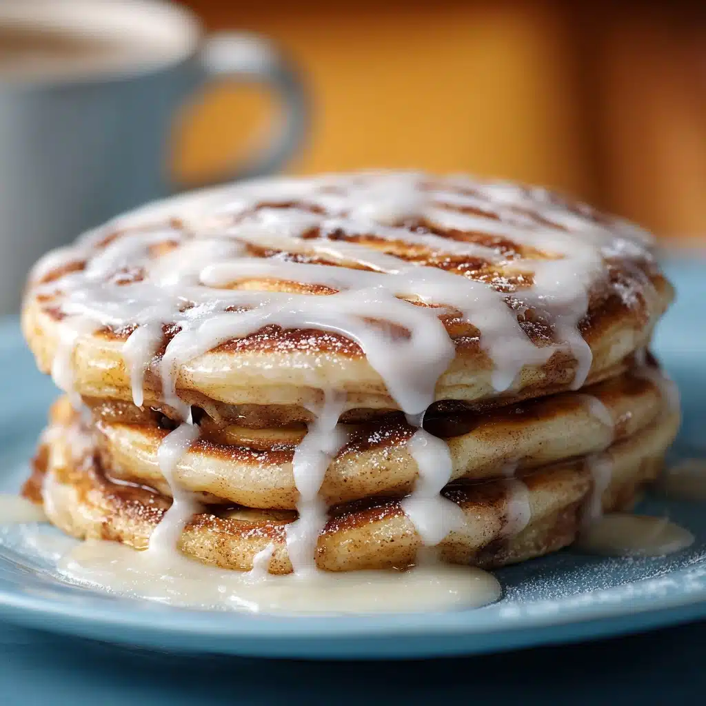 Delicious Cinnamon Roll Pancakes: A Breakfast Marvel Recipe - Recipe Image