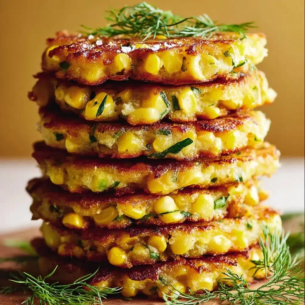 Cheesy Corn Fritters Recipe - Recipe Image