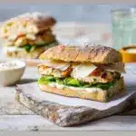 Chicken Caesar burger recipe