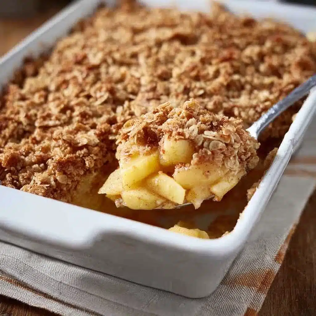 Amish-Style Apple and Cinnamon Baked Oatmeal Recipe - Recipe Image