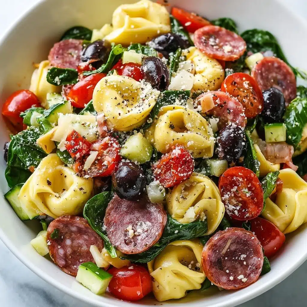 Tortellini Pasta Salad Recipe - Recipe Image