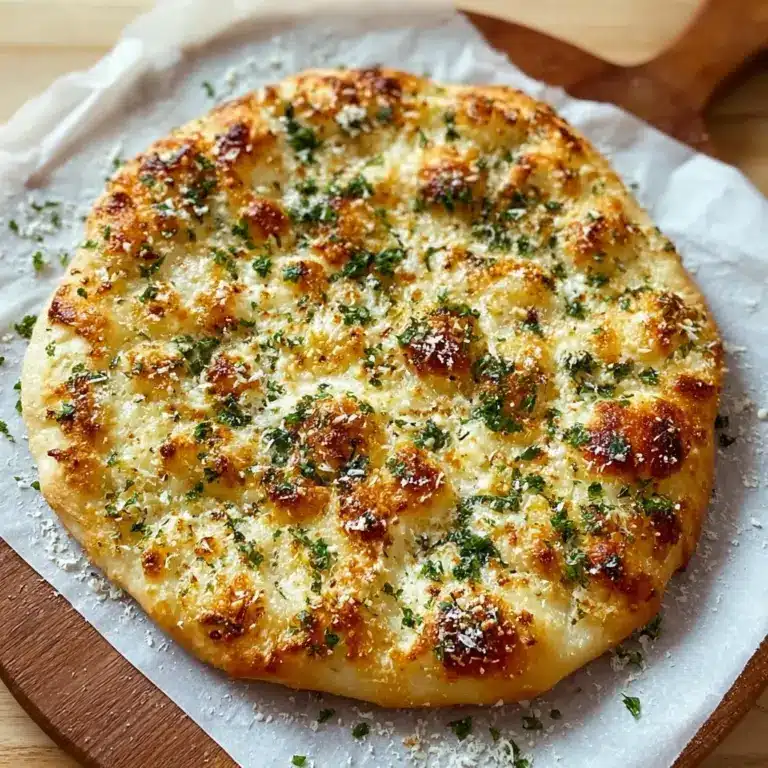 Garlic Parmesan Focaccia Bread : Savory & Easy Recipe