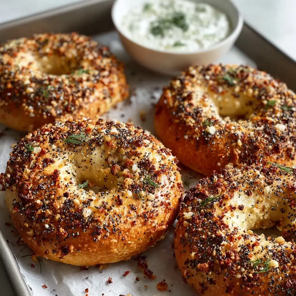 Fluffy & Healthy Greek Yogurt Bagels Recipe - Recipe Image
