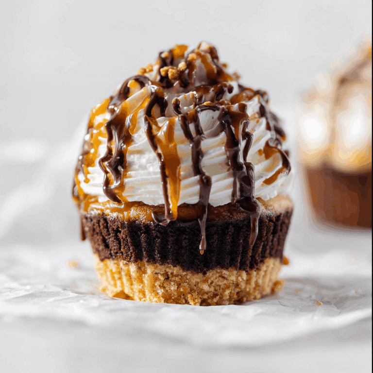 The Ultimate S'mores Brownie Cupcakes Recipe