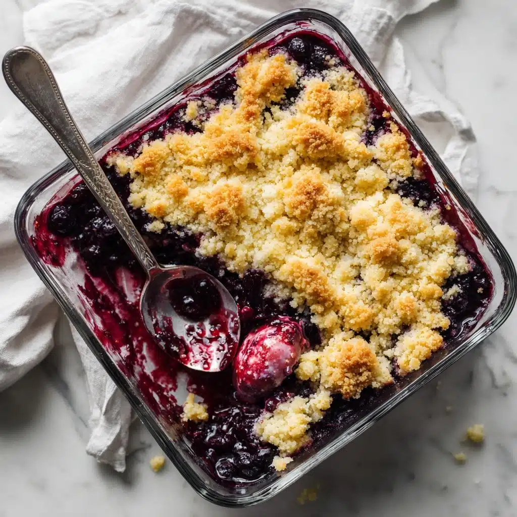 Low Carb Blueberry Dump Cake Recipe