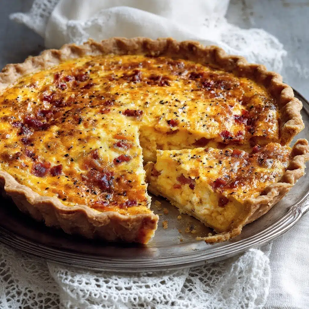 Gluten Free & Keto Quiche Lorraine Recipe - Recipe Image
