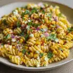 Easy Mexican Street Corn Pasta Salad With Few Ingredients Recipe