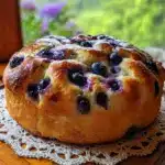 Blueberry Fluffy Cottage Cheese Cloud Bread Recipe