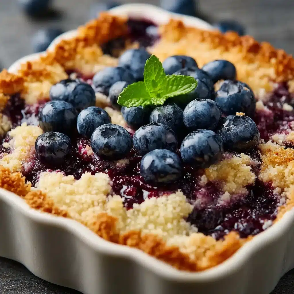 Blueberry Fluffy Cottage Cheese Cloud Bread Recipe - Recipe Image