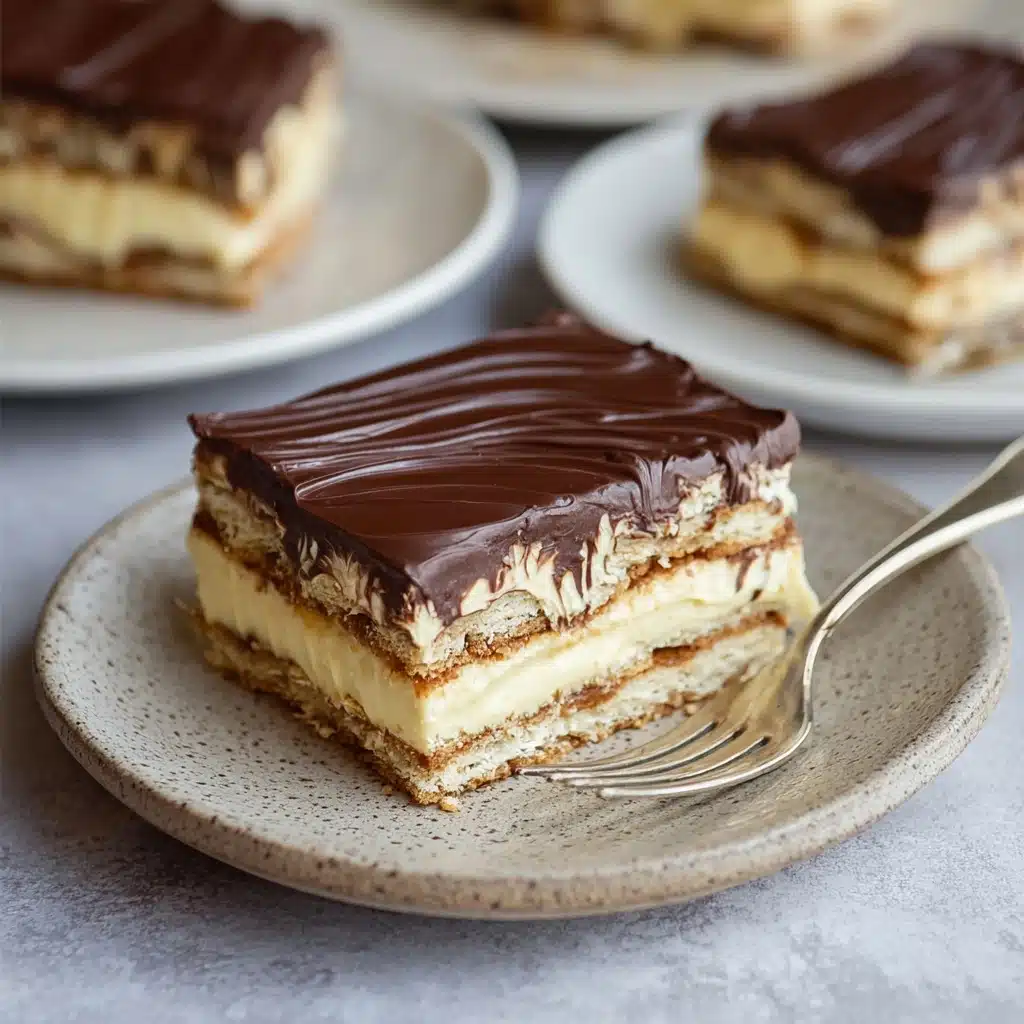 Easy Chocolate Eclair Cake Recipe - Recipe Image