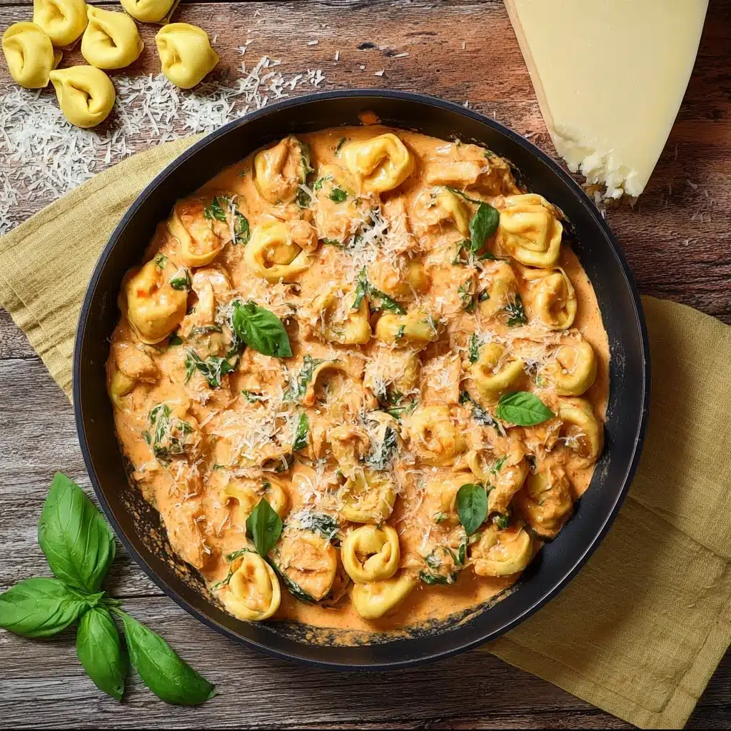CrockPot Chicken Tortellini Recipe - Recipe Image