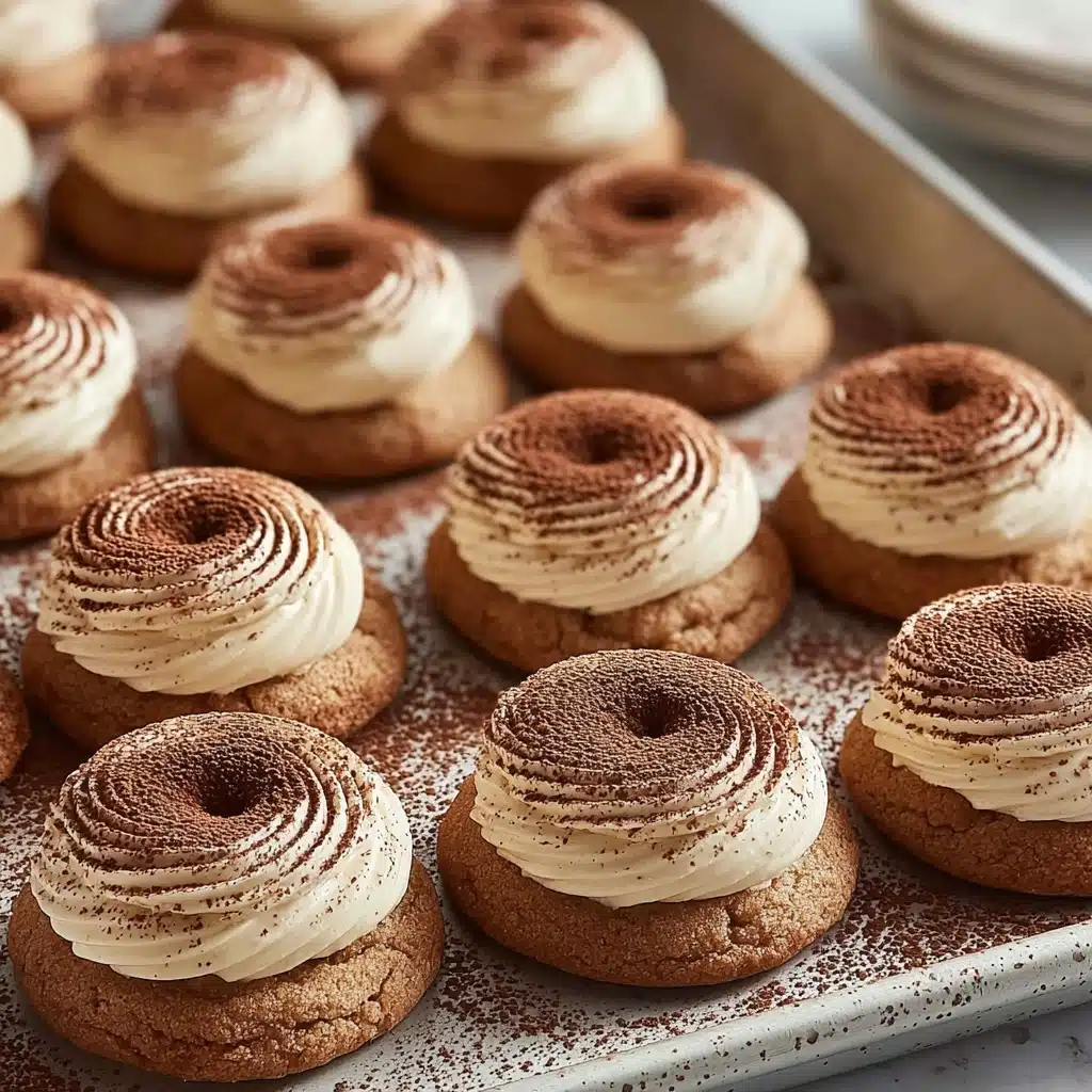 Tiramisu Sandwich Cookies Recipe - Recipe Image