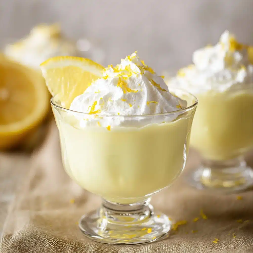 CREAMY LEMON JELLO Recipe - Recipe Image