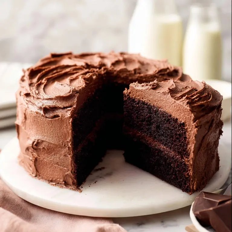 Moist Chocolate Coffee Cake (One Bowl) Recipe