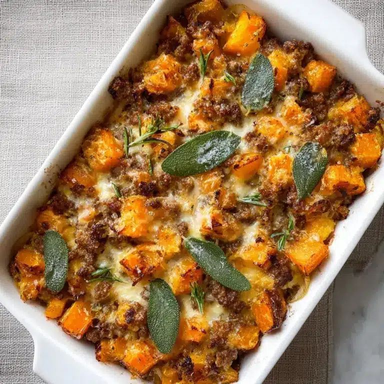 Butternut Squash Casserole Recipe
