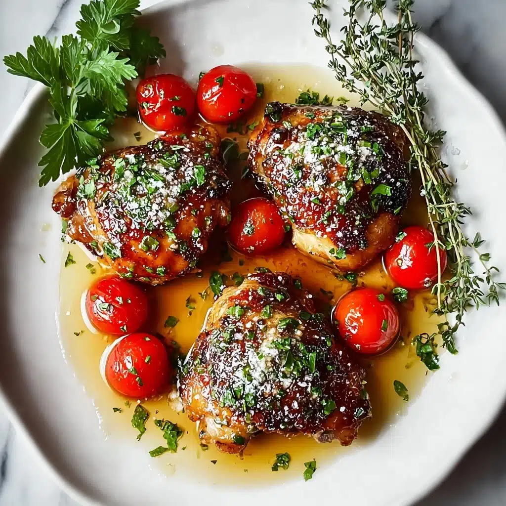 Marinated Grilled Chicken Thighs Recipe - Recipe Image