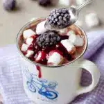 Blackberry Hot Chocolate Recipe