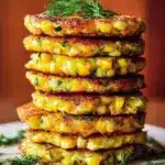 Cheesy Corn Fritters Recipe