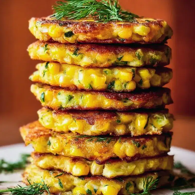 Cheesy Corn Fritters Recipe