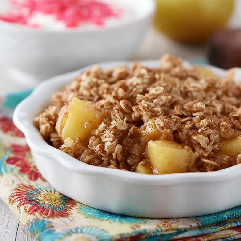 Amish-Style Apple and Cinnamon Baked Oatmeal Recipe