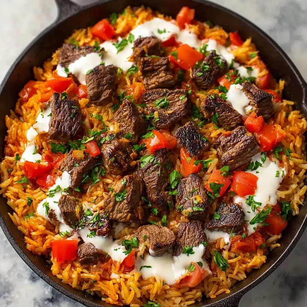 Steak Queso Rice : A Flavorful Recipe